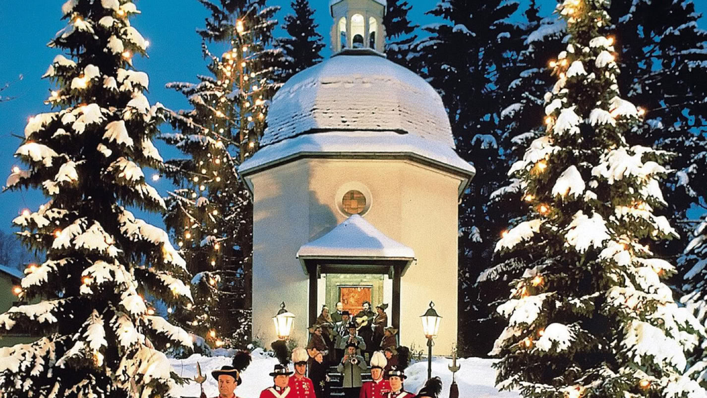 Die Stille-Nacht-Kapelle in Oberndorf im Salzburger Land